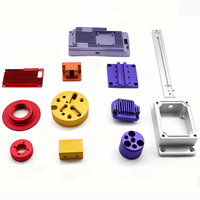 Precio Razonable con Revisión Profesional por DFM, Piezas de Mecanizado CNC de Aluminio Anodizado OEM