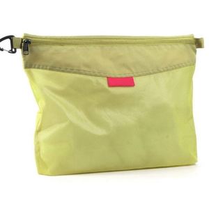 Pochette de maquillage en PVC à fermeture éclair, grande, avec logo personnalisable, tendance, imperméable, organiseur de voyage, sac cosmétique - Product Image 1
