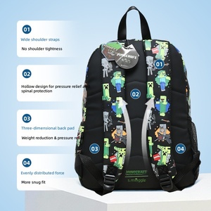 Mochila Escolar con Ruedas Smiggle Australiana para Estudiantes, Tamaños Grande/Mediano, Ligera, <span class=keywords><strong>de</strong></span> Doble Asa, Transpirable e Impermeable - Product Image 3