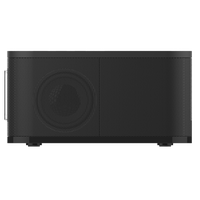 Jam Alarm Radio FM LCD Baru dengan Speaker BT dan Pengisi Daya Nirkabel 5W/10W untuk Ponsel, Warna Hitam, Teknologi Baru, ABS 10w, 1 Port USB