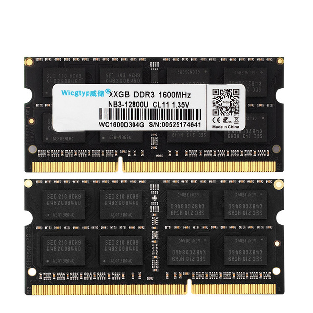 Hot Sale Ddr3l 8gb 1600mhz 1.35v Factory Wholesale Sodimm