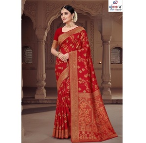 Ajmera Suti Elegant Soft Cotton Saree Traditional Printed Stylish Ethnic Fashion Collection for Women Diwali/Wedding Party All - Product Image 3
