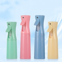 Bouteille pulvérisatrice multifonctionnelle compacte haute pression à jet continu, brume fine hydratante, vaporisateur en plastique, flacons cosmétiques de voyage pour toner