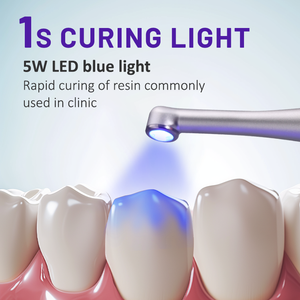 Luz de Curação Dental LED Sem Fio, Cura Rápida em 1 Segundo - Operação em Modo Duplo para Restaurações Eficientes e Uso Odontológico - Product Image 3