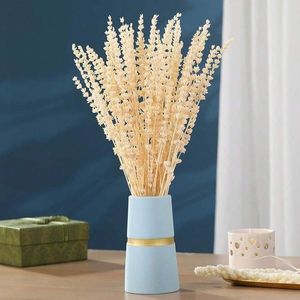 Bouquet de fleurs de lavande séchées, bouquet de lavande blanche préservée, 17 fleurs séchées naturelles pour la décoration de la maison, des mariages, des vases, des photos - Product Image 2