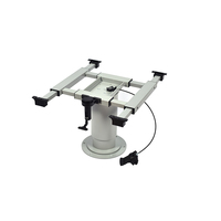 TYTXRV Pied de table réglable en alliage d'aluminium pour bateau, remorque et caravane.