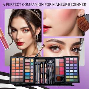 <span class=keywords><strong>Kit</strong></span> di Trucchi per Ragazze e Adolescenti, Set di Makeup con 4 Vassoi Spaziosi, Beauty Case <span class=keywords><strong>da</strong></span> Treno, Valigetta <span class=keywords><strong>da</strong></span> <span class=keywords><strong>Viaggio</strong></span> Portatile per Trucchi - Product Image 3