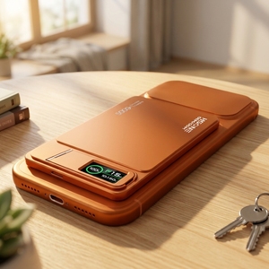 Banco de Energía Magnético Certificado LC1C2 CE ROHS FCC 3C, 5000mAh 10000mAh con Pantalla AI e Imanes N52 - Product Image 1