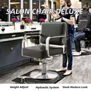 Chaise de <span class=keywords><strong>coiffure</strong></span> multifonctionnelle moderne en acier inoxydable de haute qualité avec siège en cuir synthétique pour salons de beauté et salons de <span class=keywords><strong>coiffure</strong></span> - Product Image 2