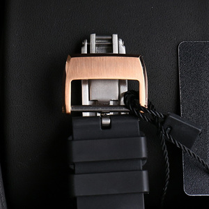 Montre mécanique à remontage manuel unisexe Diamond Carbon 17-01, forme barillet, squelette, tourbillon, <span class=keywords><strong>prestige</strong></span>, soirée, montre-bracelet, chronomètre - Product Image 6