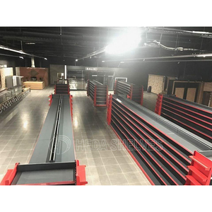 Scaffali usati del negozio dello scaffale di esposizione del supermercato dello scaffale del negozio del metallo di dimensione su misura da vendere - Product Image 2