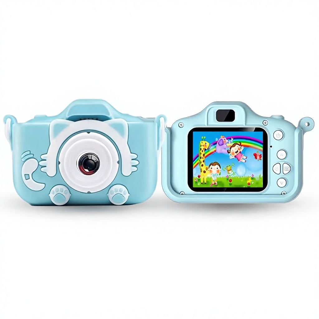 Kit de cámaras HD duales Cat-Blue con tarjeta de memoria de 32 GB