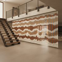 Cortinas de Lujo para Hotel, 100% Algodón, con Borlas Esféricas, Macramé, Diseño Moderno, Precio de Fábrica, Nuevas
