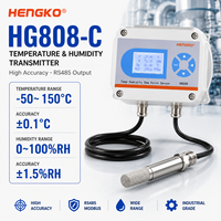 Transmetteur de température et d'humidité haute précision HENGKO HG808-C RS485 pour la surveillance industrielle