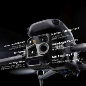 Matrice M350RTK pour la cartographie par drone, Matrice M300 pour la photographie aérienne, et M30T pour l'imagerie thermique avec charge utile multi-cardan - Product Image 1