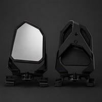 Paire de rétroviseurs latéraux UTV avec fixation modulaire pour cage de sécurité, support réglable pour VTT, SxS, véhicules tout-terrain, fourniture d'usine OEM