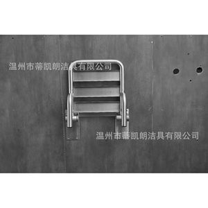 Chaise de douche pliable Tikeran en acier inoxydable 304, équipement de sécurité pour la salle de bain pour personnes âgées et handicapées - Product Image 1