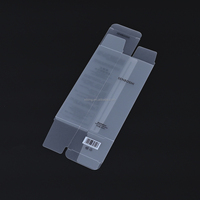 Boîte d'emballage personnalisée en plastique PP transparent givré pour rouge à lèvres, crème pour le visage et huile essentielle, avec matériaux recyclés, tailles sur mesure