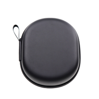 Étui pour écouteurs multifonctionnel de haute qualité en cuir PU EVA imperméable à bas prix avec fermeture éclair et logo personnalisé