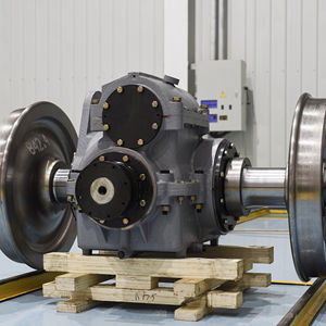 Conjunto de transmisión de juego de ruedas de diseño compacto confiable para vehículos de ferrocarril urbano y tranvía Piezas y accesorios de tren - Product Image 1