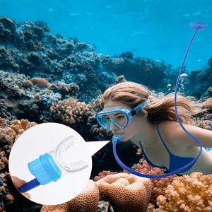 <span class=keywords><strong>Tubo</strong></span> de Respiración Doble TPR Completamente Seco de 1.5m, Duradero, Ligero, Unisex, para Adultos, Hombres y Mujeres, Equipo de Buceo y Natación - Product Image 6