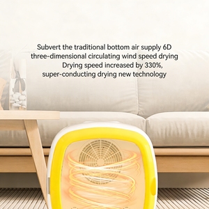 Séchoir intelligent pour animaux domestiques, en plastique, avec stérilisation, silencieux, flux d'air 6D, thermostat IA, pour chats et chiens, pour salle de bain - Product Image 3