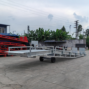 Sản xuất 10 tấn mạ kẽm thủy lực di động sân dốc xe nâng tải Dock đoạn đường nối để bán - Product Image 3