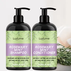 Wholesale Anti Hair Loss Herbal Rosemary Hair Shampoo Private Label Shampoo And Conditioner Set