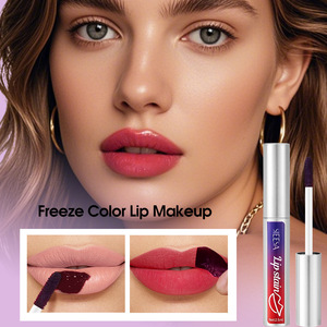 Brillo labial peel-off a prueba de agua con acabado mate natural, tinte labial de larga duración, maquillaje labial con efecto tatuaje y contorno. - Product Image 4