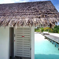Láminas de Techo de Imitación de Techo de Paja de Aspecto Natural, Precio Competitivo para Gazebo Tropical, Directo de Fábrica