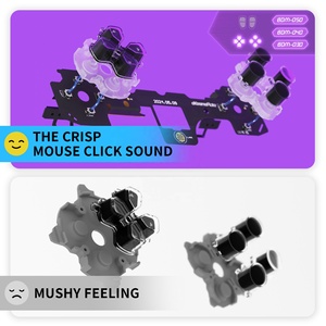 EXtremeRate <strong>Custom</strong> Tactile Dpad Action <strong>Buttons</strong> Face <strong>Buttons</strong> Mouse Click Kit Face Click Kit for PS5 <strong>Controller</strong> BDM-030/040/050 - Product Image 4