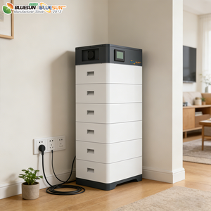 Batterie au lithium empilable <span class=keywords><strong>Bluesun</strong></span> amovible de 10 kWh, 15 kWh, 20 kWh, 51,2 V, 100 Ah, stockage d'énergie domestique pour hôtel - Product Image 5