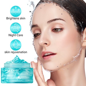 Salicylic axit ngủ mặt nạ dưỡng ẩm nhẹ nhàng mặt nạ kem trên khuôn mặt làm đẹp tốt đêm Collagen Gel mặt nạ - Product Image 5