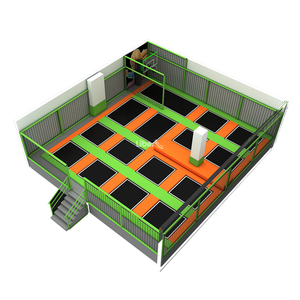 Con Slam <span class=keywords><strong>Dunk</strong></span> Kids Trampoline Park en venta - Product Image 1