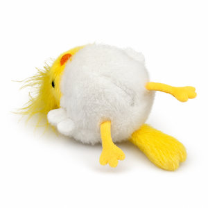 Portachiavi Peluche Uccellino Morbido con Suono, Giocattolo Sonoro <span class=keywords><strong>Giallo</strong></span> Bianco Soffice, Ciondolo per Borsa, Regalo Carino per Bambini <span class=keywords><strong>e</strong></span> Amanti degli Uccelli, Regalo di Compleanno - Product Image 5