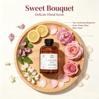 Huile parfumée sans eau Crearoma Wholesale Sweet Bouquet, parfum floral, diffuseur d'arômes, parfum synthétique longue durée.