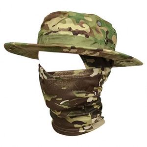 One Hole Ski Mask Balaclava With <b>Folding</b> <b>Bucket</b> Hats Fishing Hat Wide Brim Adjustable Boonie Hats for Men - Product Image 1