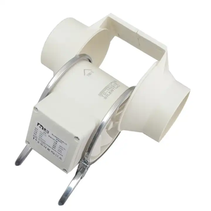 Fabricante de ventiladores Ventilador en línea de 6 pulgadas Ventilador de conducto de alta velocidad con control para escape HVAC y cocina - Product Image 6
