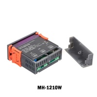 MH1210W Numérique thermomètre Thermorégulateur thermostat Régulateur de température pour incubateur Thermocouple DC12V/24V AC90-250V