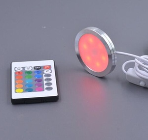 Lampe de <span class=keywords><strong>nuit</strong></span> LED USB à télécommande, base lumineuse ronde 5V pour imprimante 3D, <span class=keywords><strong>d</strong></span>écoration intérieure - Product Image 2