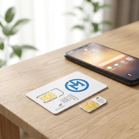 Tarjeta SIM para Rastreador GPS con 30MB/Mes, Validez de Un Año, Uso Global 4G LTE, Compatible con Aplicaciones para PC e iOS, Dispositivo Portátil