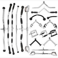 Équipement de fitness, accessoires de sport, poignée de barre de musculation pour salle de sport ou à domicile, corde de tirage pour triceps, poignée de tirage de haut niveau