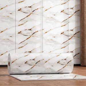 <b>Wall</b> <b>Panel</b> Sticker Roll Waterproof Peel And Stick Marble <b>Wall</b> Cover - Product Image 3