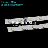 Bande de rétroéclairage LED ES-ELED-232 (ELED) AOT_50_NU7100F BN96-45952A BN61-15484A à utiliser pour UN50NU7400 UN50RU71 2PCS/SET00