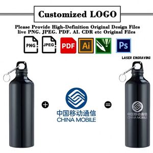 Botella Deportiva de Aluminio de 500 ml con Logotipo Personalizado al por Mayor, para Beber Directamente, Ideal para Viajes al Aire Libre, Regalos Empresariales - Product Image 2
