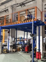Station de refroidissement intégrée connectée au réseau DYF, unité de traitement d'eau monobloc, composants PLC, garantie 1 an, 40000 kg