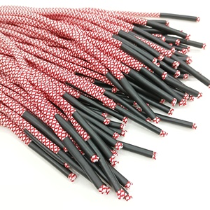 Garment Polyester Hoodie Drawstring <b>Cord</b> With Heat Shrink Tube End - Product Image 4