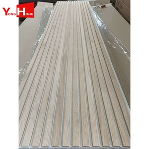 Paneles Acústicos <span class=keywords><strong>de</strong></span> Madera con Revestimiento <span class=keywords><strong>de</strong></span> PVC Blanco al Mejor Precio para Oficina y Estudio - Product Image 2
