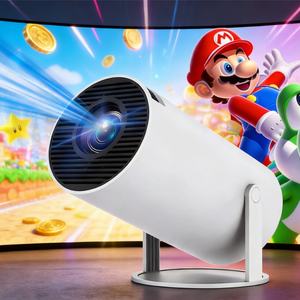 Proyector LCD HY300 con Relación de Aspecto 16:9 y 4:3, <span class=keywords><strong>Distancia</strong></span> de Proyección de 1.2-4m, Proyector Inteligente Perfecto para el Hogar, Campamentos, Oficina y Presentaciones - Product Image 4