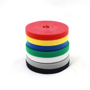 Fascette Regolabili Riutilizzabili in Poliestere con Chiusura a Strappo Colorate - Product Image 3